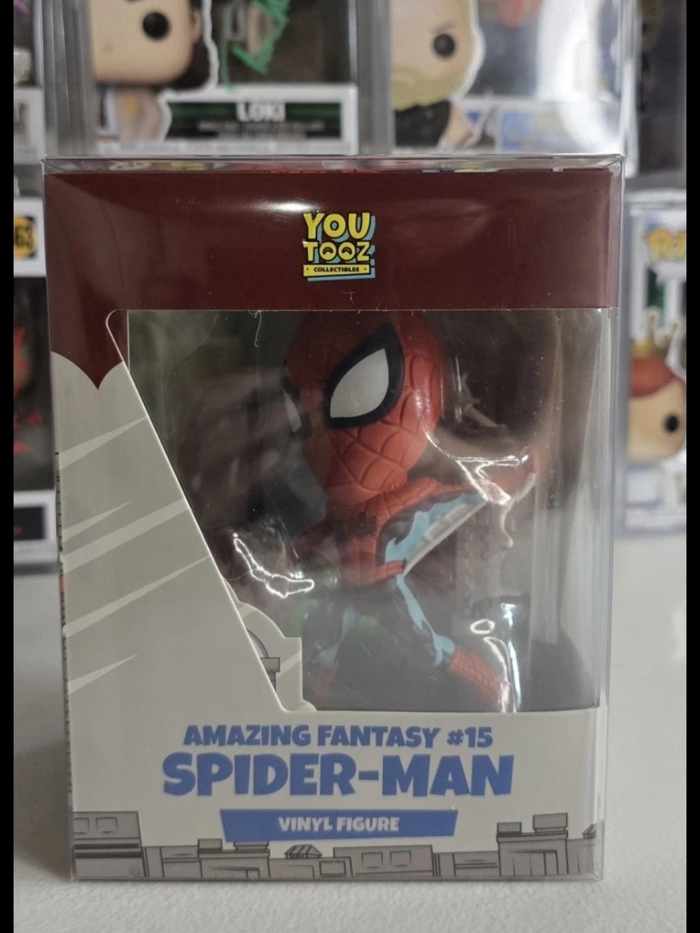 You Tooz Amazing Fantasy #15 Spider-Man Marvel Comics Vinyl Figure
